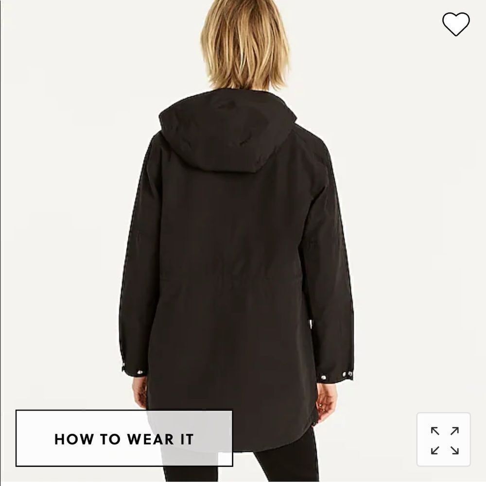 J. Crew Relaxed perfect lightweight jacket* - Picture 2 of 5